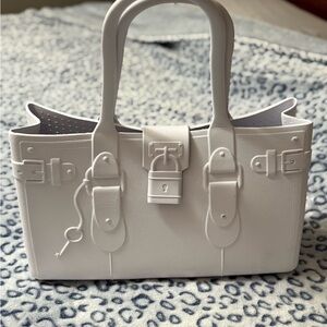 Elegant White Handbag
